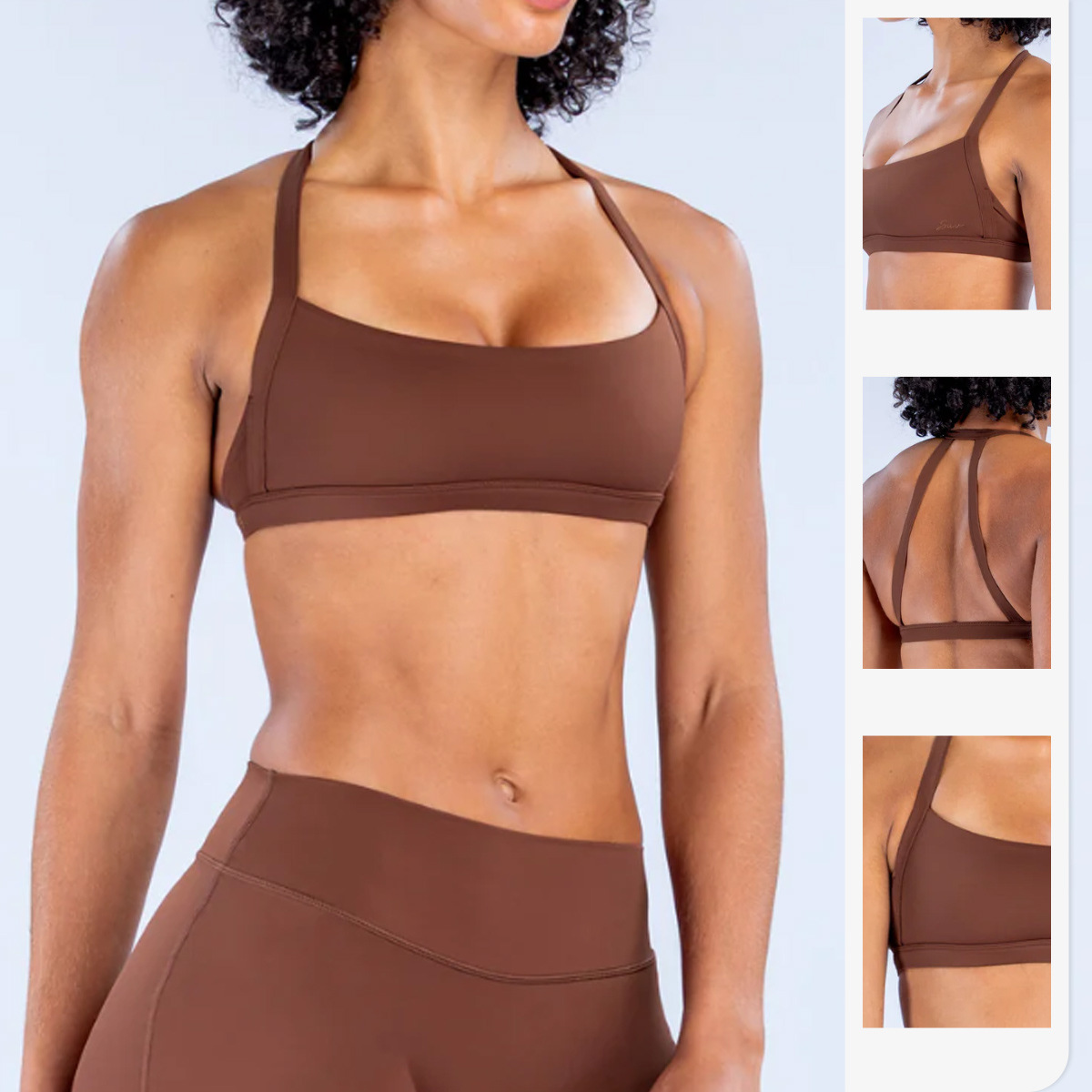 Aquatic Sports Bra - Yoga Sports Bra Women's Shockproof Push