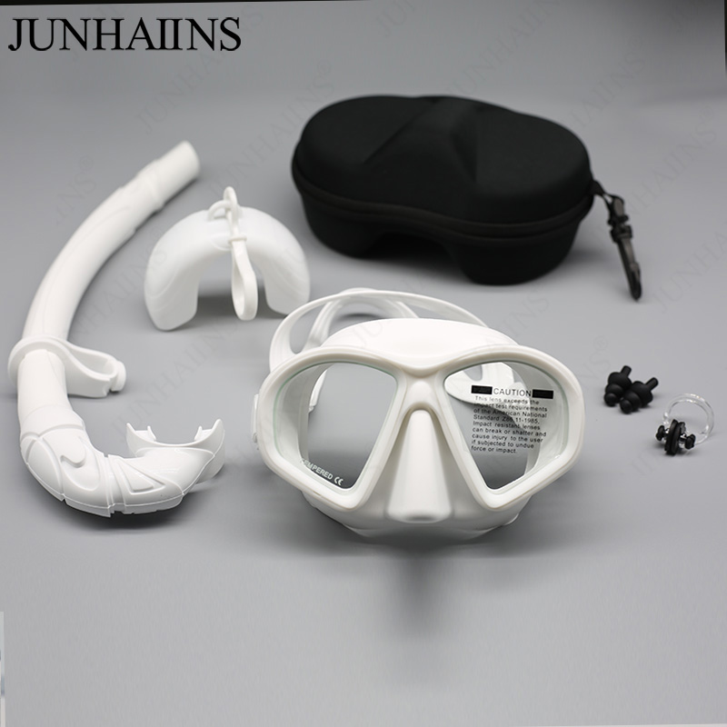 JUNHAIINS NEW Tempered Glass F - Freediving Mask Set review and price