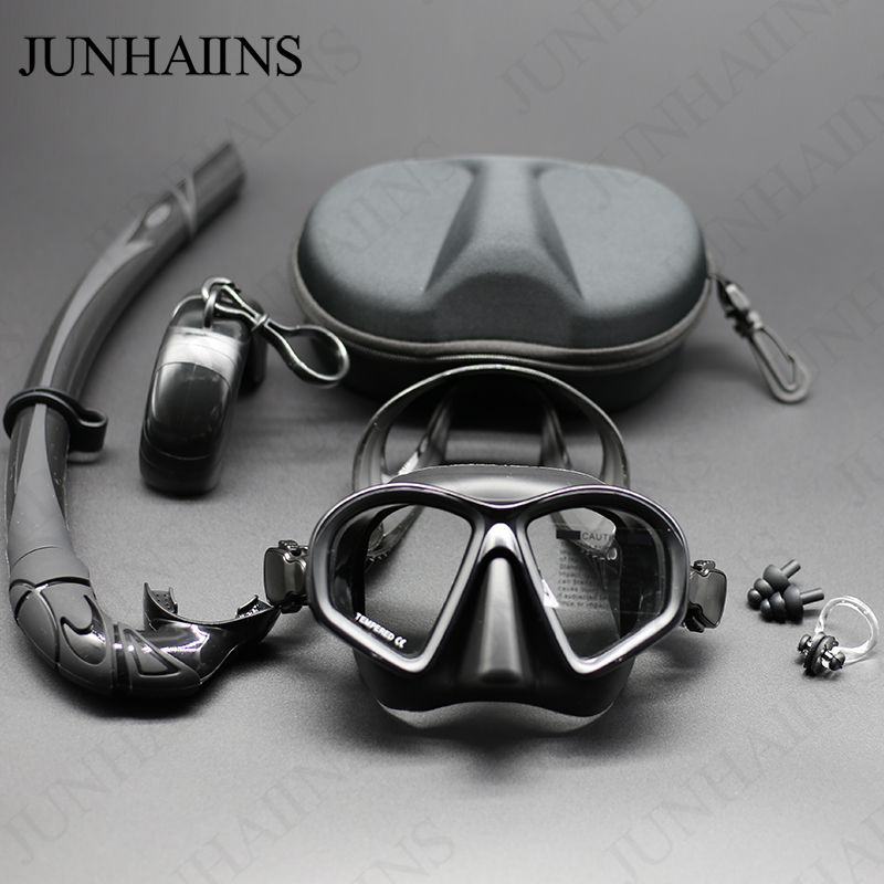 JUNHAIINS NEW Tempered Glass F - Freediving Mask Set review and price