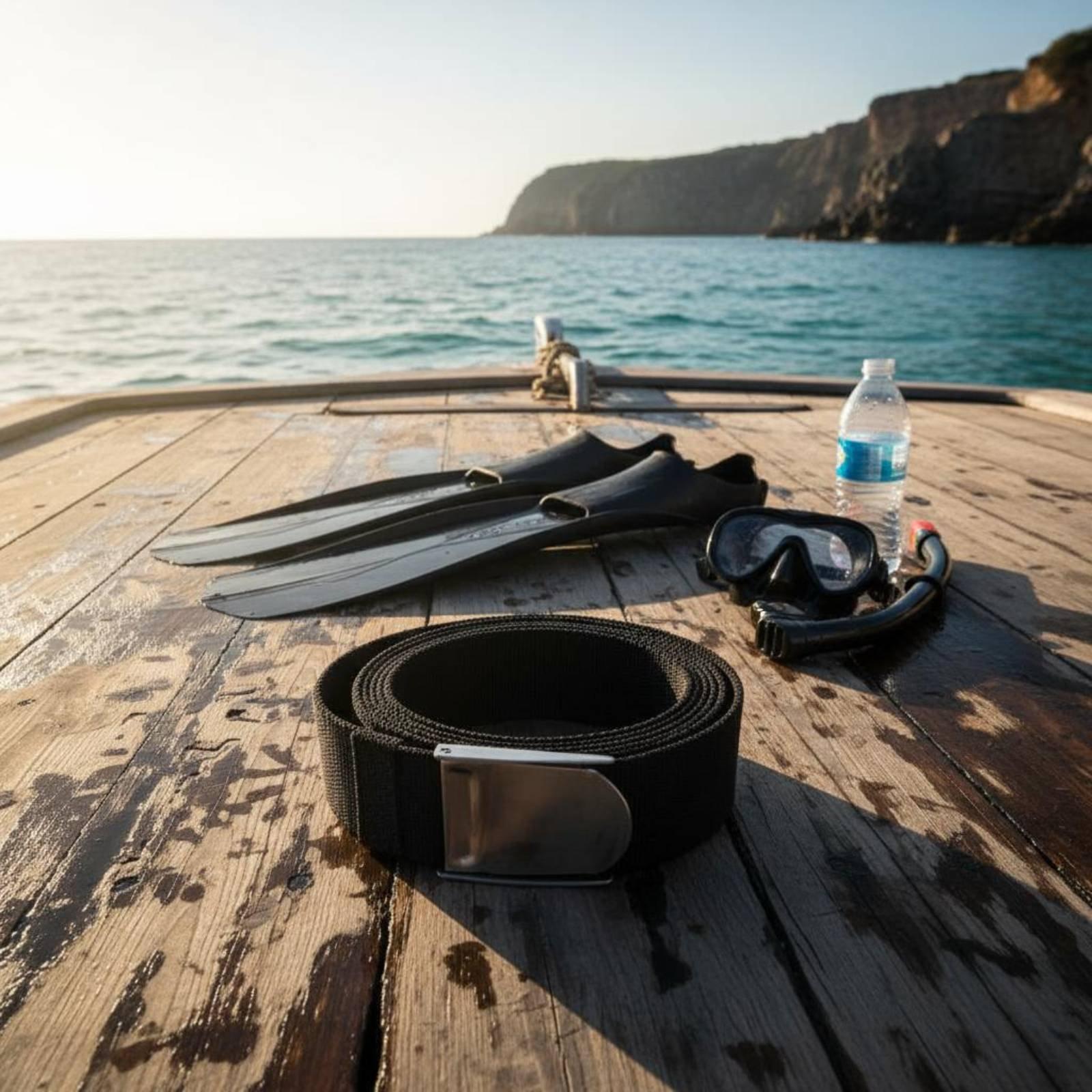 Freediving Weight Belt with Ru - Dive Weight Belt review and price
